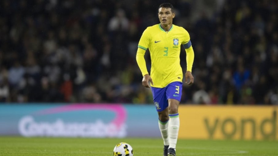 Thiago Silva será o capitão do Brasil na estreia contra a Sérvia na Copa