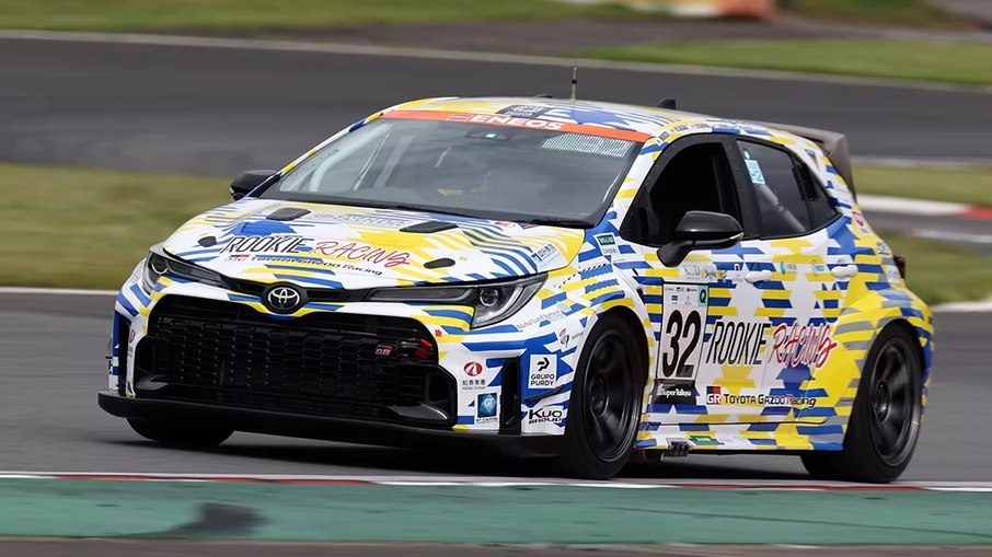 GR Corolla a hidrogênio é testado em competição