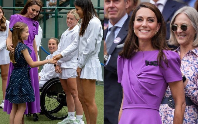 Kate Middleton surpreende e comparece a final de Wimbledon