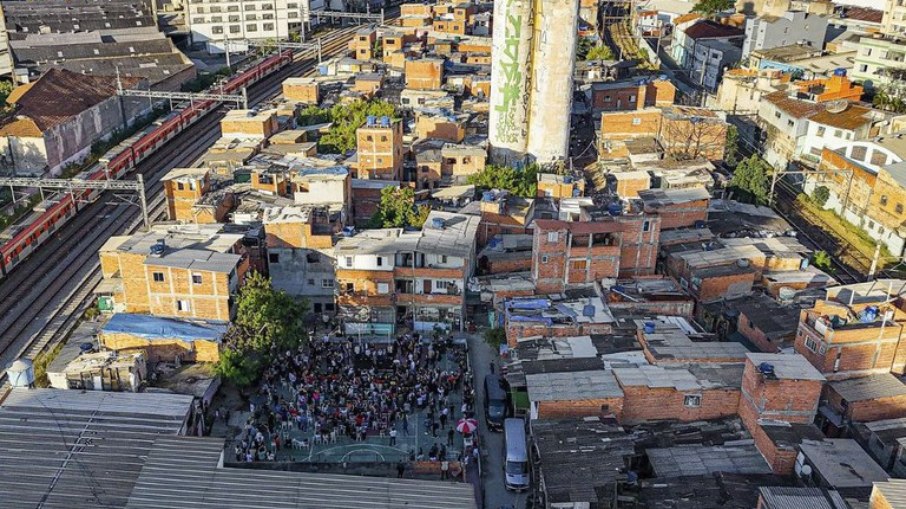Favela do Moinho, na região central de São Paulo
