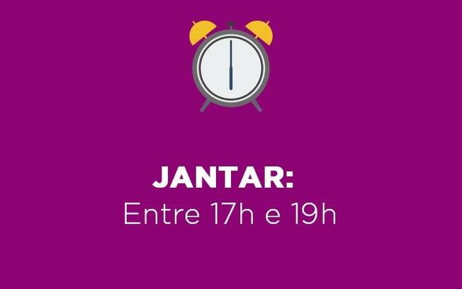 Horário do jantar para quem quer emagrecer