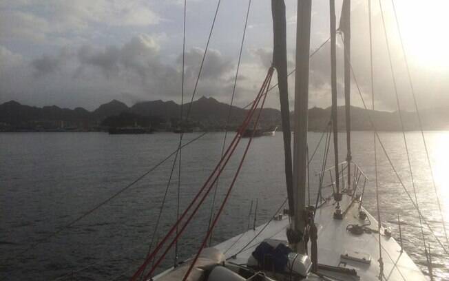 Conduzido por brasileiros, veleiro Rich Harvest chegou ao Cabo Verde no dia 22 de agosto