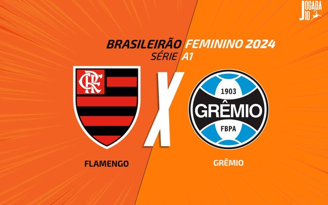 Flamengo e Grêmio duelam nesta sexta-feira pelo Brasileirão Feminino