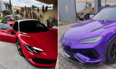 Carros de luxo são apreendidos em SP