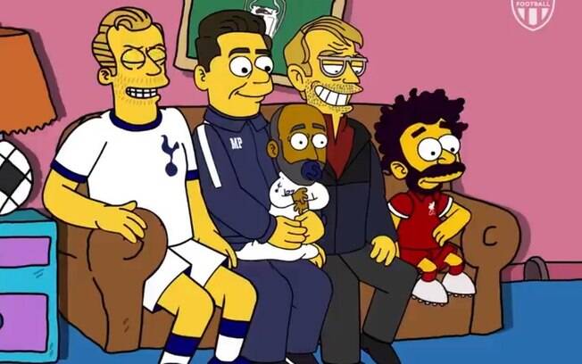 O canal Bleacher Report transformou alguns atletas e até os treinadores em personagens do The Simpsons