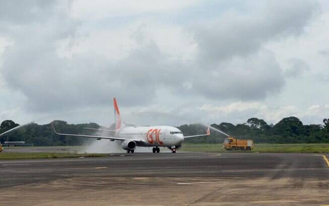 GOL realiza seu primeiro voo em Carajs utilizando o Boeing 737-800 GOL realiza seu primeiro voo em Carajs utilizando o Boeing 737-800