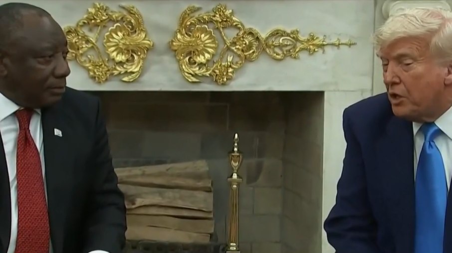 Donald Trump praticou fake news ao conversar com presidente da África do Sul Donald Trump praticou fake news ao conversar com presidente da África do Sul