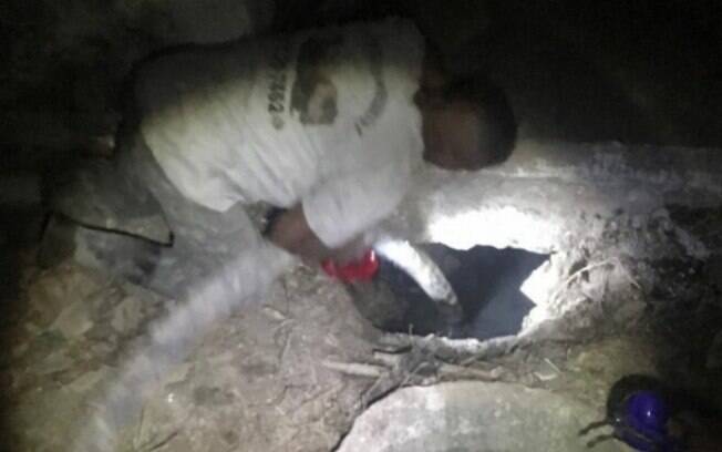 Túnel de dez metros é descoberto em cadeia do Rio de Janeiro