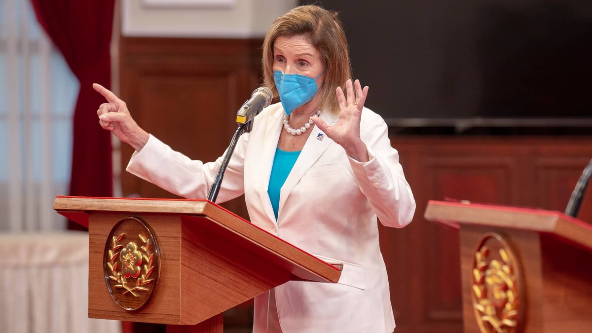 Presidente da Câmara dos Deputados dos Estados Unidos, Nancy Pelosi