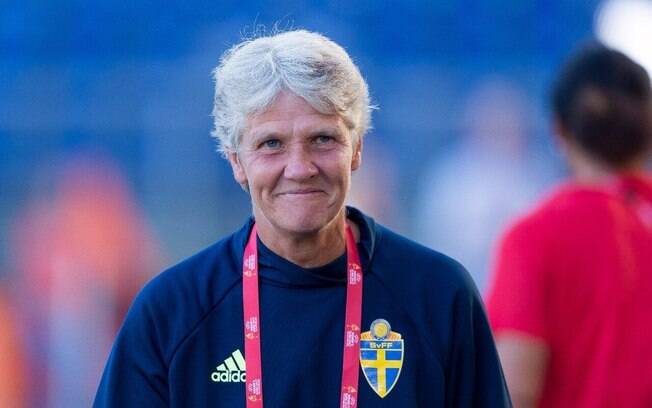 Pia Sundhage foi treinadora dos EUA e Suécia em Olimpíadas
