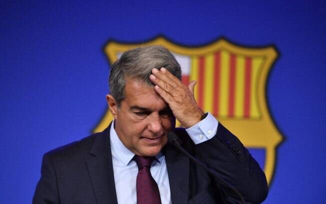 Presidente do Barcelona está 'obcecado' em evitar ida de Haaland para o Real Madrid, diz jornal