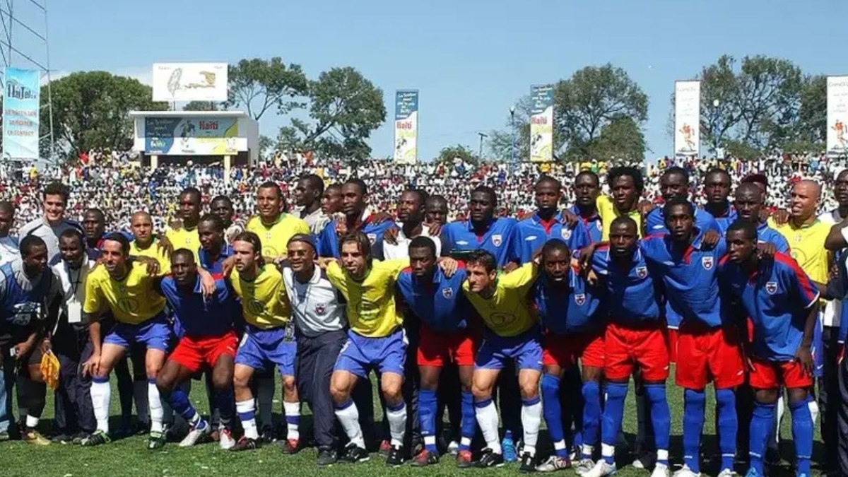 Jogo da Paz: Relembre amistoso do Brasil contra o Haiti em 2004 Jogo da Paz: Relembre amistoso do Brasil contra o Haiti em 2004
