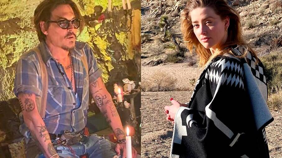 Johnny Depp move um processo contra a ex-mulher, Amber Heard