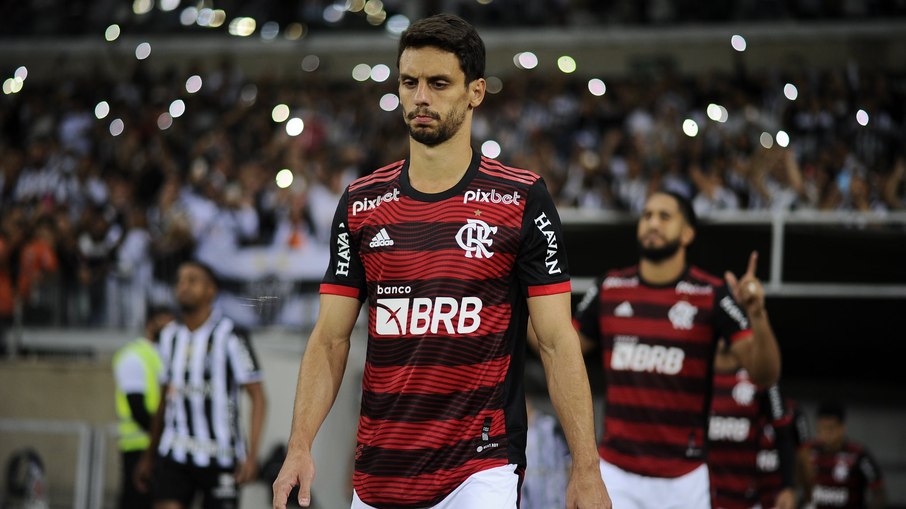 Rodrigo Caio defendeu o Flamengo entre 2018 e 2023 Rodrigo Caio defendeu o Flamengo entre 2018 e 2023