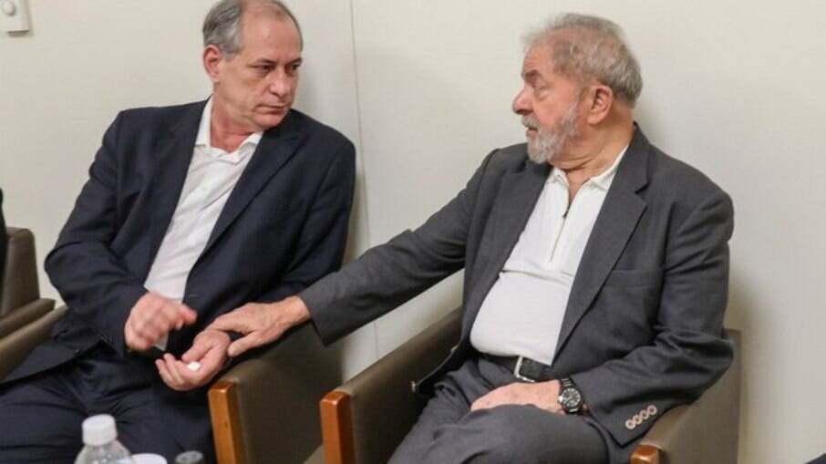 Ex-presidente Lula da Silva (PT) e Ciro Gomes (PDT)