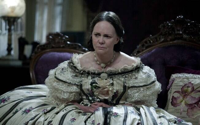 Sally Field em “Lincoln”, filme que fez a atriz voltar a ser indicada ao Oscar e ao Globo de Ouro em 2013