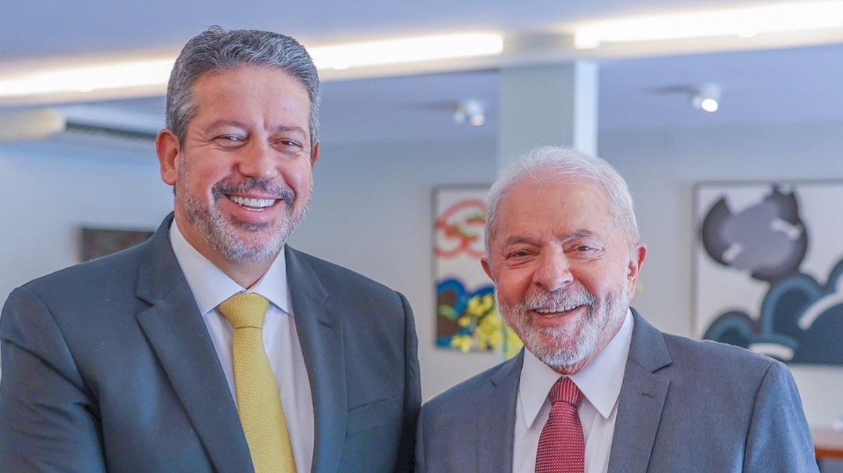 Arthur Lira recebeu Lula em Brasília pouco após a eleição do petista; foto de 2022