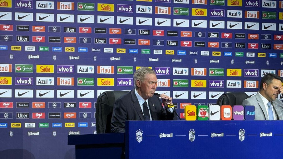Com Neymar, Ancelotti anuncia convocação do Brasil para a Copa Com Neymar, Ancelotti anuncia convocação do Brasil para a Copa