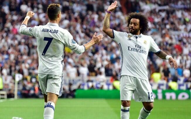 Lateral Marcelo e Cristiano Ronaldo formaram grande amizade no Real Madrid