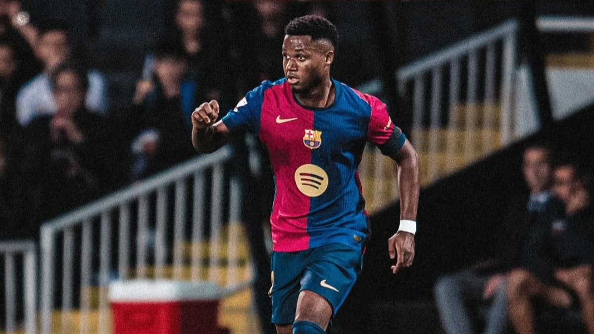 Ansu Fati deve ser vendido ao futebol árabe pelo Barcelona Ansu Fati deve ser vendido ao futebol árabe pelo Barcelona