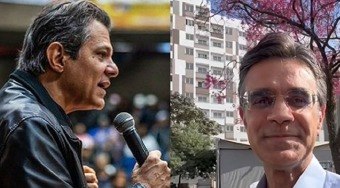 No primeiro dia de campanha, Rodrigo Garcia critica Haddad