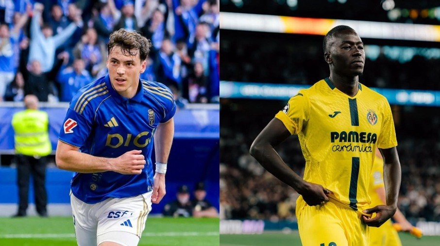 Vinãs e Pape Gueye são destaques de Oviedo e Villarreal