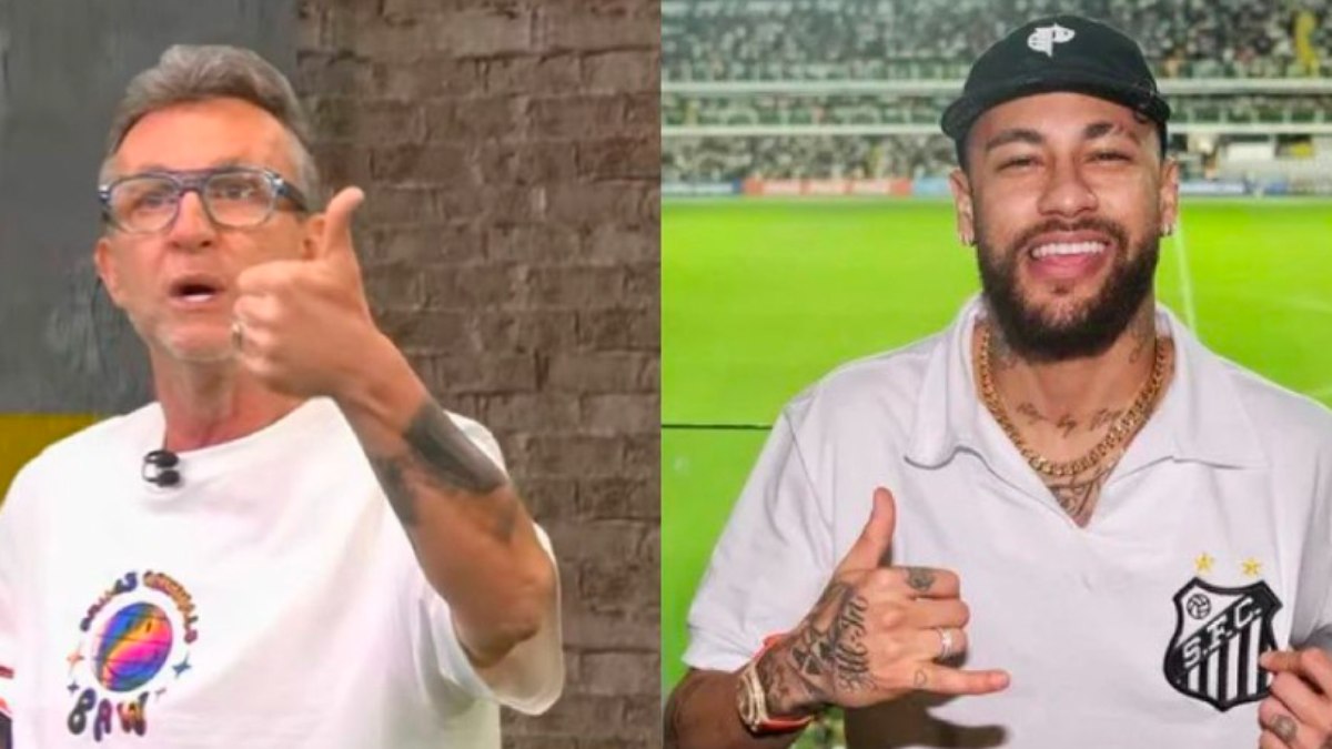 Neto ironiza ajuda de Neymar e alerta o Santos sobre rebaixamento