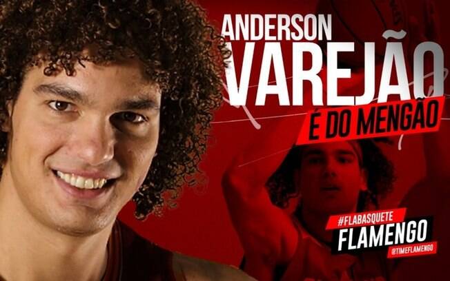 Flamengo anuncia a contratação de Anderson Varejão