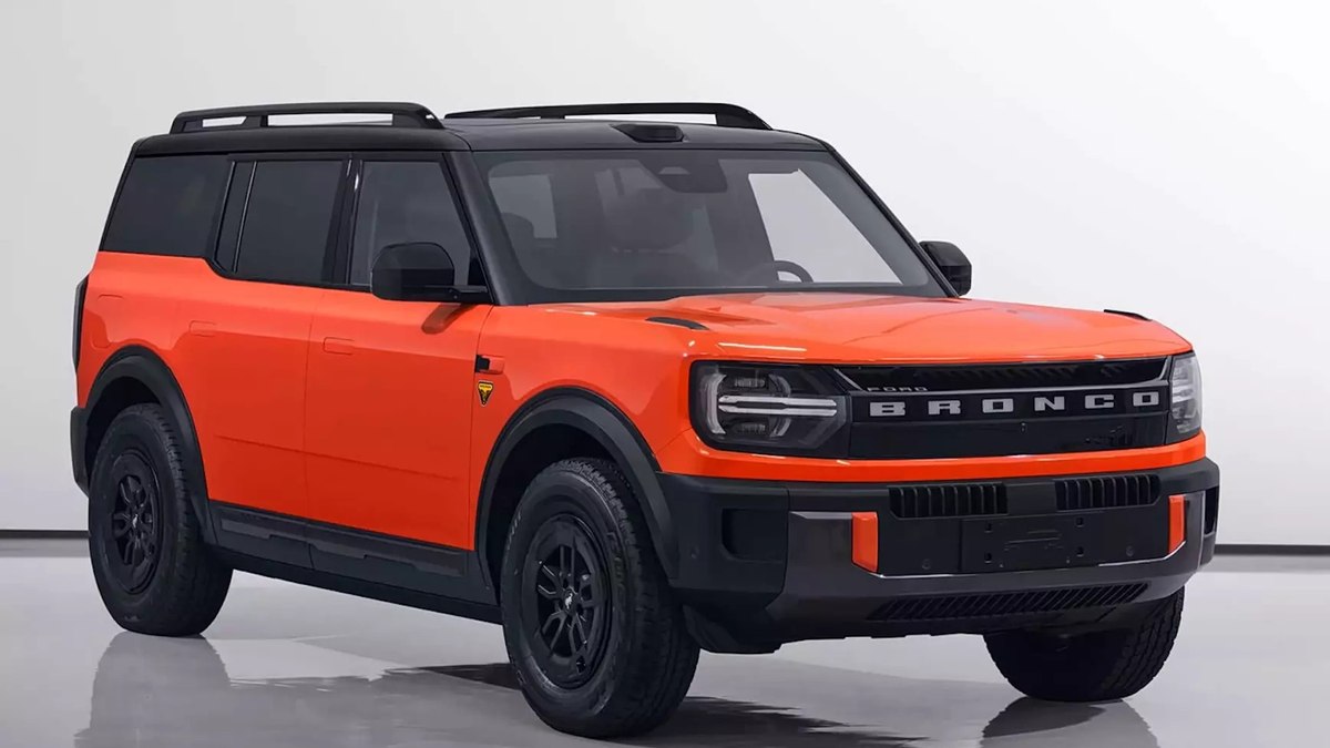 Novo Bronco elétrico tem porte maior que o Bronco Sport e visual inspirado na família 4x4 da Ford Novo Bronco elétrico tem porte maior que o Bronco Sport e visual inspirado na família 4x4 da Ford