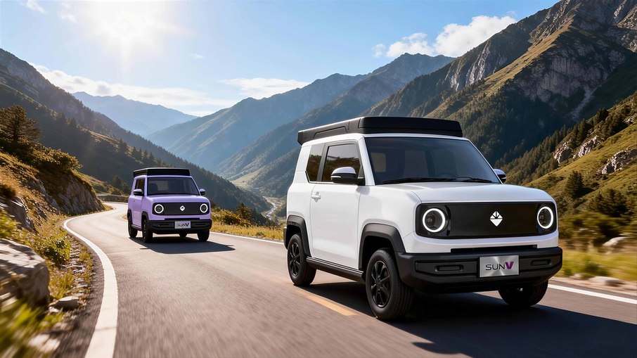 SUV elétrico solar da Solarky combina autonomia elétrica com captação de energia solar