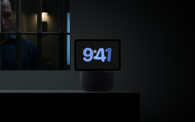 Apple faz referência a novo HomePod com tela em beta do tvOS