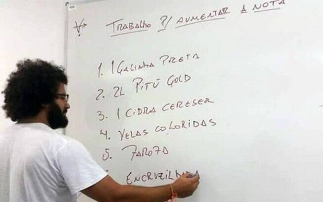 Muitos alunos apelam para isso no final do ano.