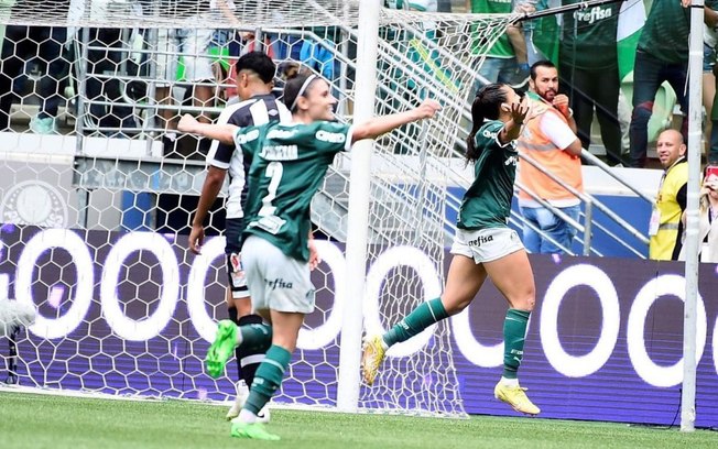 Palmeiras estreia no Brasileirão feminino com goleada de 9 a 0