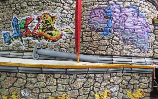 A Acadêmicos do Tucuruvi terá o grafite como tema de seu desfile no carnaval paulistano deste ano
