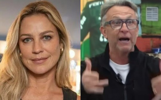 Luana Piovani reage após declaração de Neto ao vivo: “É uma gata”