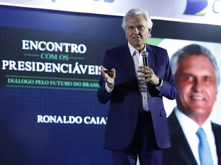 Caiado, no evento UNECS Caiado, no evento UNECS
