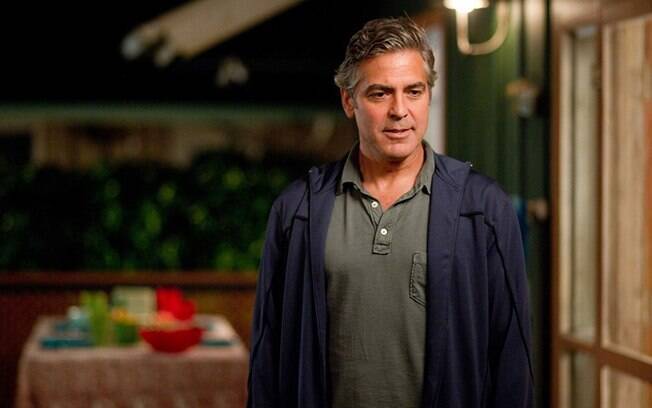 George Clooney em cena de Os Descendentes