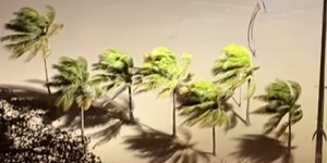 Ventos de até 100 km/h atingem a baixada e fecham Porto de Santos