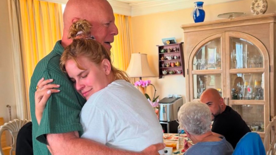 Tallulah e Bruce Willis Tallulah e Bruce Willis