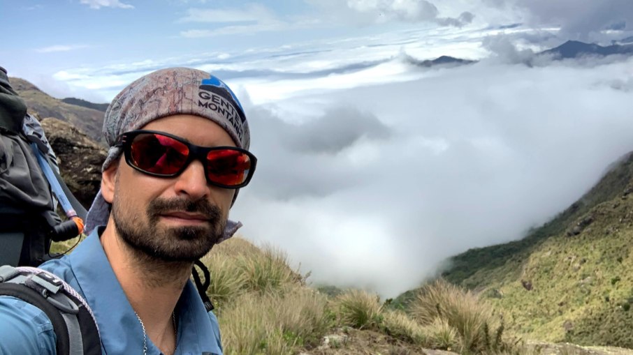 Pedro Hauck, geógrafo e guia de montanha Pedro Hauck, geógrafo e guia de montanha