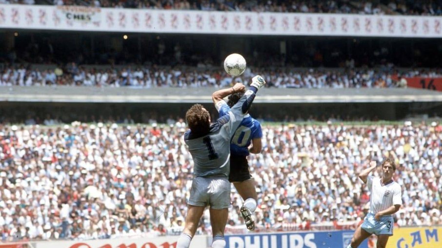 Diego Maradona em 'La Mano de Dios' 
