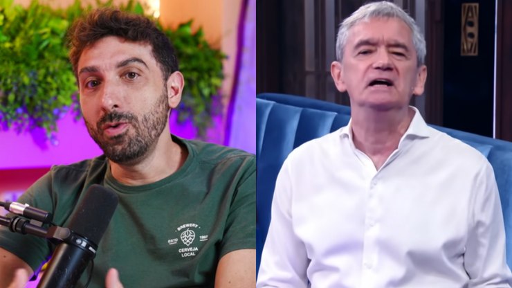 Sósia de Marcos Mion detona Serginho Groisman: "Velho chato"