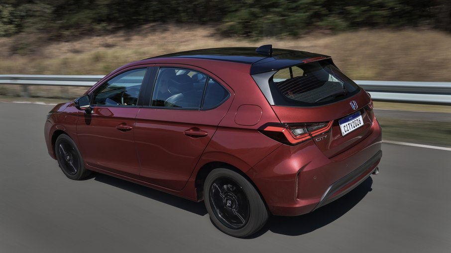 Vista do Honda City Touring Sport