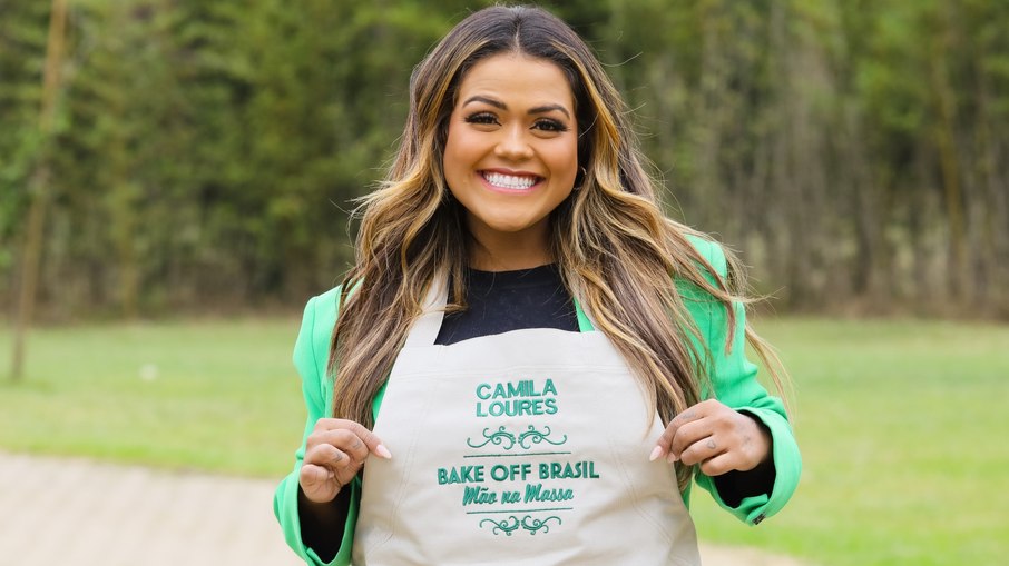 Camila Loures foi eliminada no segundo dia de gravações do Bake Off Celebridades