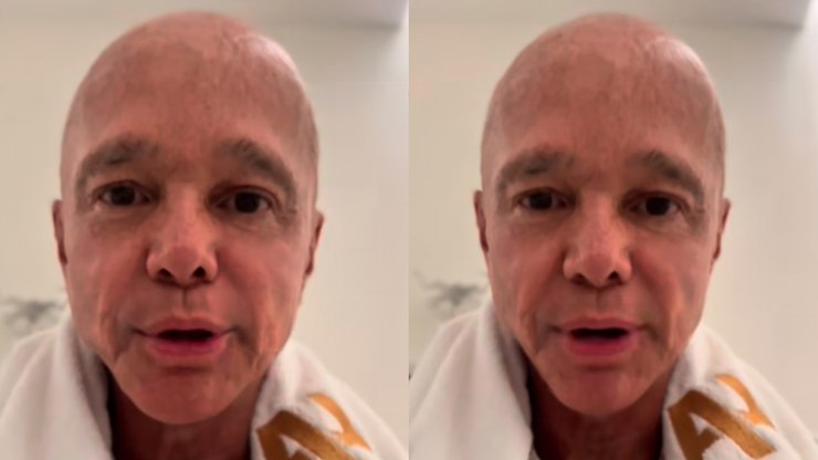 Netinho comemora fim de terceiro ciclo de quimioterapia