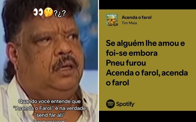 Acende o farol ou Send Far All? Entenda a confusão com música de Tim Maia