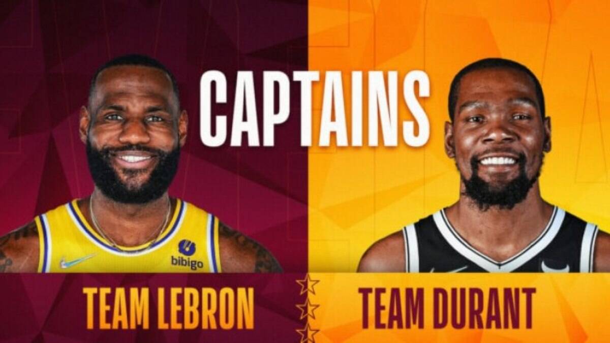 All-Star Game 2022: veja onde assistir ao evento da NBA com os capitães LeBron e Kevin Durant