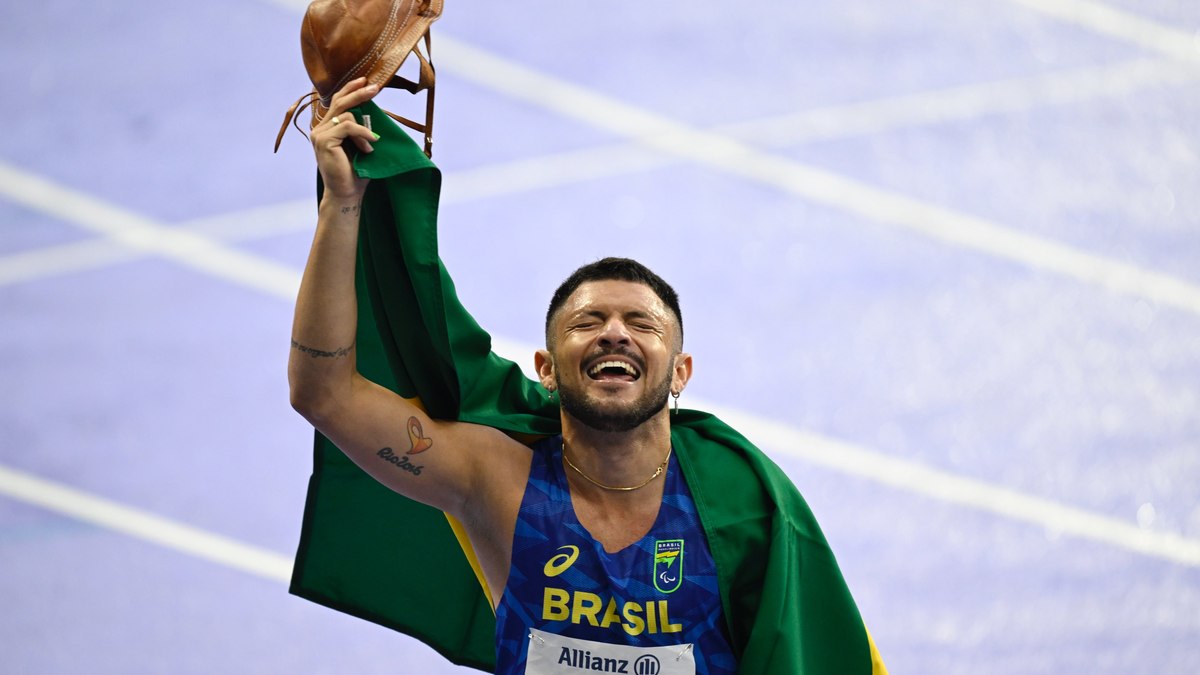 Petrúcio foi ouro nos Jogos Paralímpicos de Paris