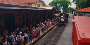 Maria Fumaça de 1895 realiza passeio entre Campinas e Jaguariúna