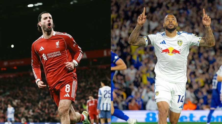 Szoboszlai e Nmecha são destaques de Liverpool x Leeds United Szoboszlai e Nmecha são destaques de Liverpool x Leeds United